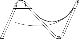 Orangután Chair line art animation